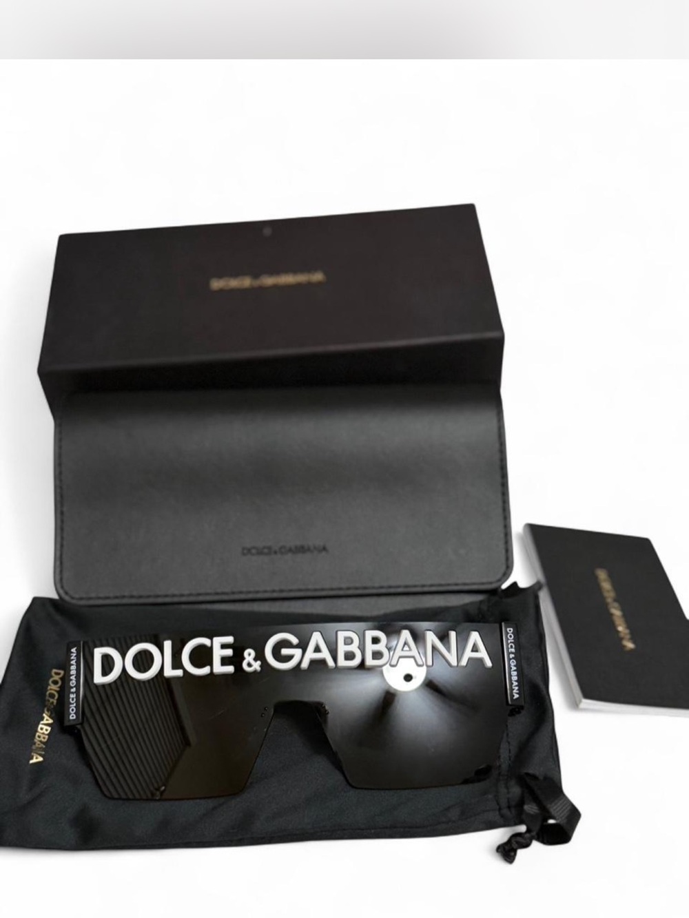 Dolce & Gabbana DG2233 shield sunglasses